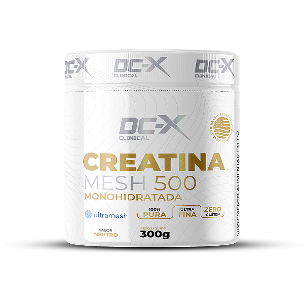 Creatina Monohidratada Mesh 500 300g – DCX Clinical
