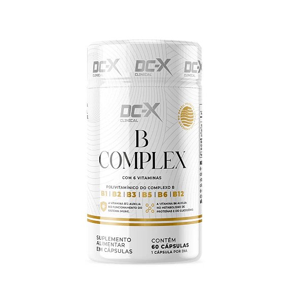 Complexo B 60 Cápsulas – DCX Clinical