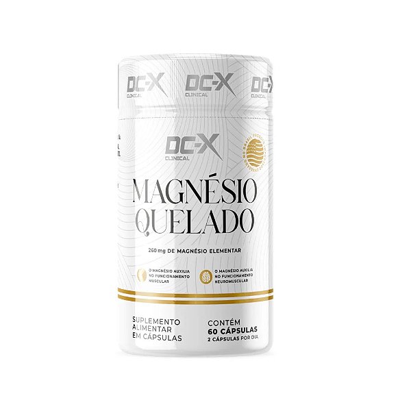 Magnésio Quelado 60 Cápsulas – DCX Clinical