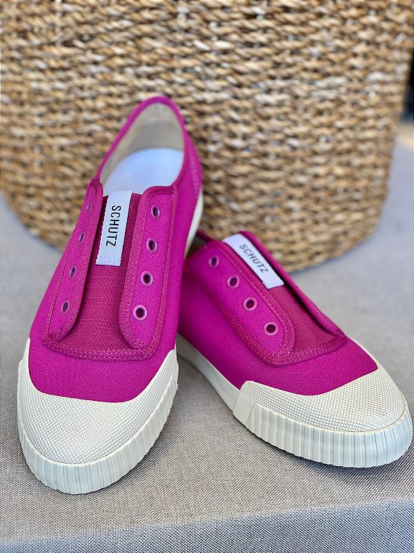 SCHUTZ TÊNIS SNEAKER SMASH PINK
