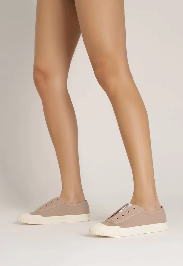 SCHUTZ TÊNIS SNEAKER SMASH NUDE