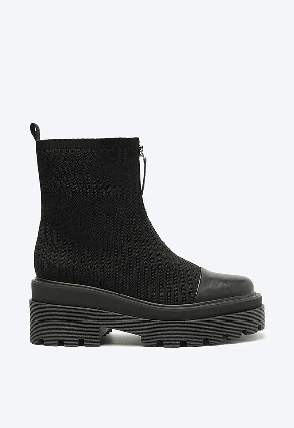 Bota com ziper na frente schutz hot sale