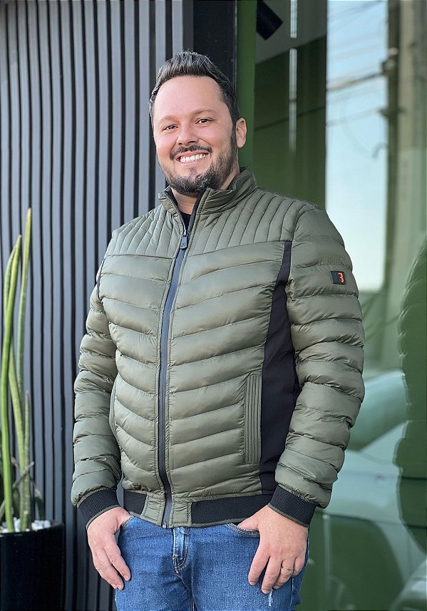 JAB JAQUETA MOBILE COM MALHA VERDE