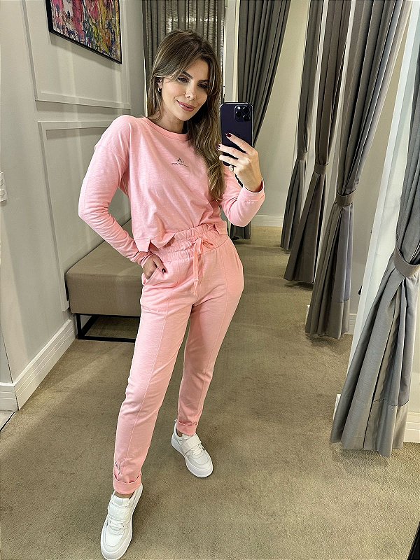 CALVIN KLEIN CALÇA ROSA