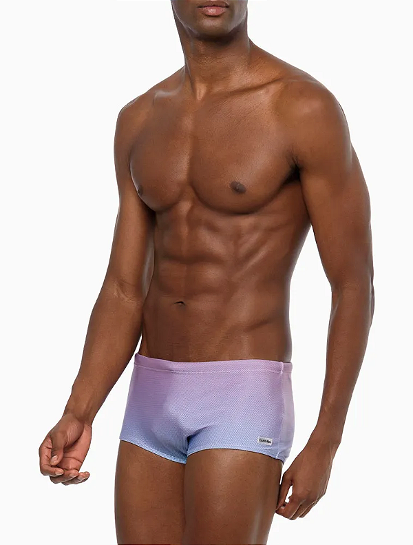 CALVIN KLEIN JEANS SUNGA TRUNK DEGRADÊ SWIMWEAR AZUL CLARO