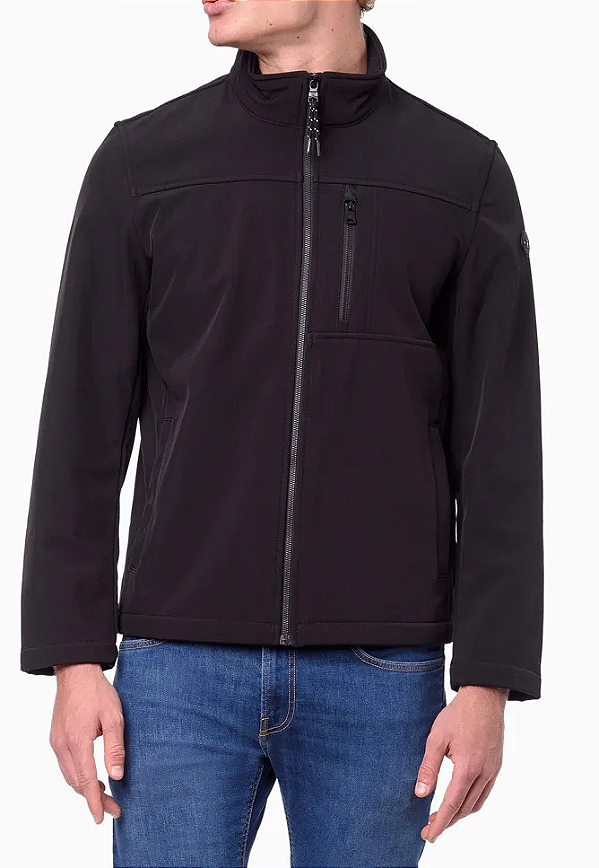 CALVIN KLEIN JEANS JAQUETA BASIC AQUAGUARD PRETO