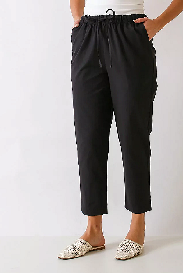 CALÇA COTTON CITY PRETA
