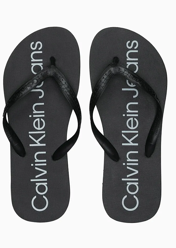 CALVIN KLEIN JEANS CHINELO CKJ BASIC PRETO