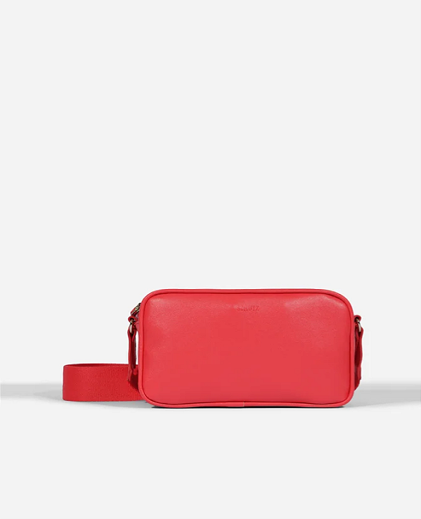 SCHUTZ BOLSA PEQUENA NATALIE VERMELHA