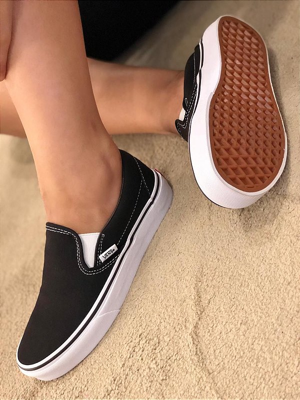 vans slip preto