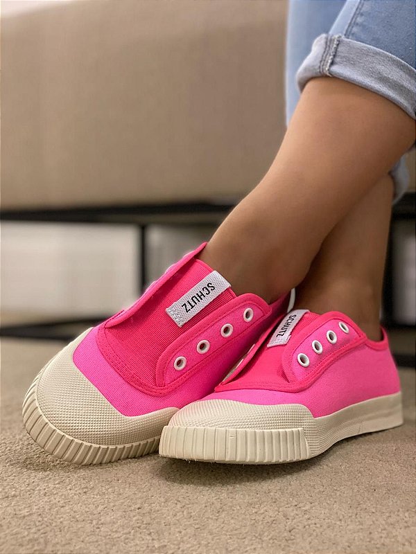 SCHUTZ TÊNIS SNEAKER SMASH PINK - Conceito Rouparia