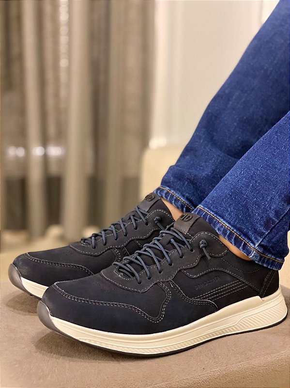 DEMOCRATA SAPATÊNIS DENIM JOURNEY EXTRA SOFTY NAVY - Conceito Rouparia
