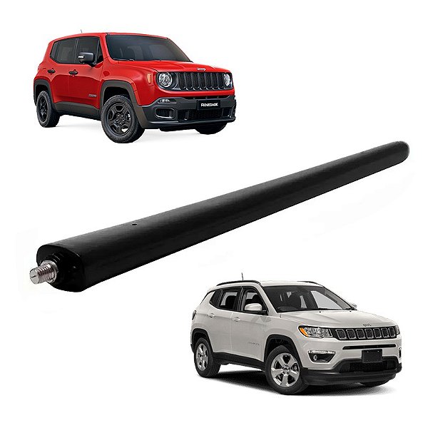 Haste Antena Base Quadrada Oval Jeep Renegade Compass