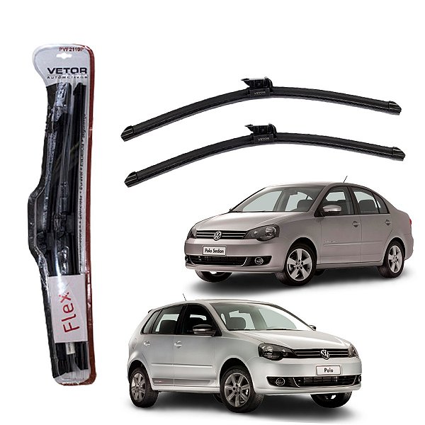 Palheta Para-brisa Especifica Flex Vw Polo 2010 a 2014 Vto