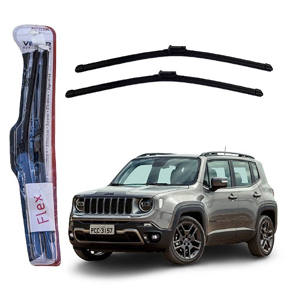 Palheta Para-brisa Especifica Jeep Renegade 2015 a 2023 Vto