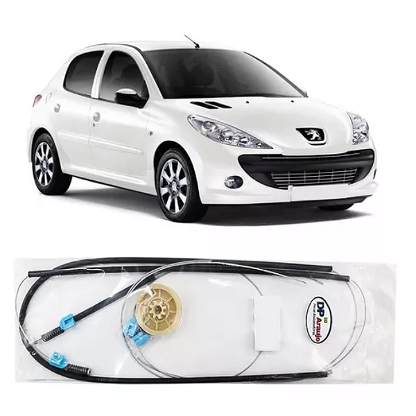 Kit de Reparo Maquina Peugeot 207 Passion 4pts Dianteiro