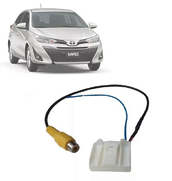 Interface P/ Habilitar Camera de Re no Yaris Acima 2018 24 pinos CCV4
