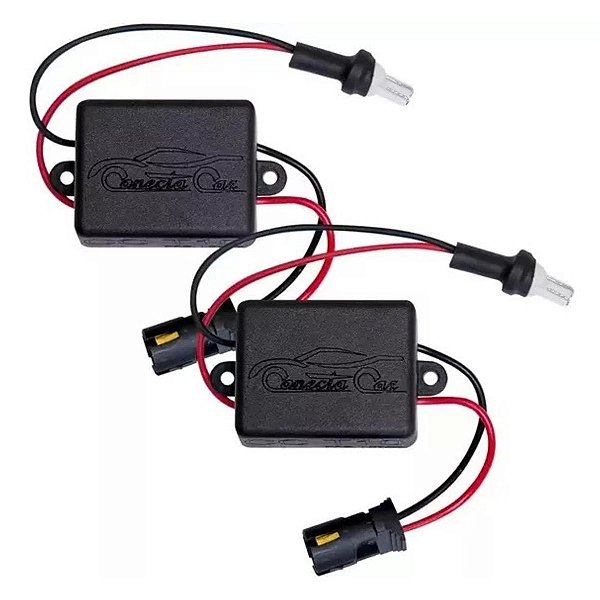 Par Canceller Led Pingo Placa Pisca Farolete T10 Plug Play CCT10