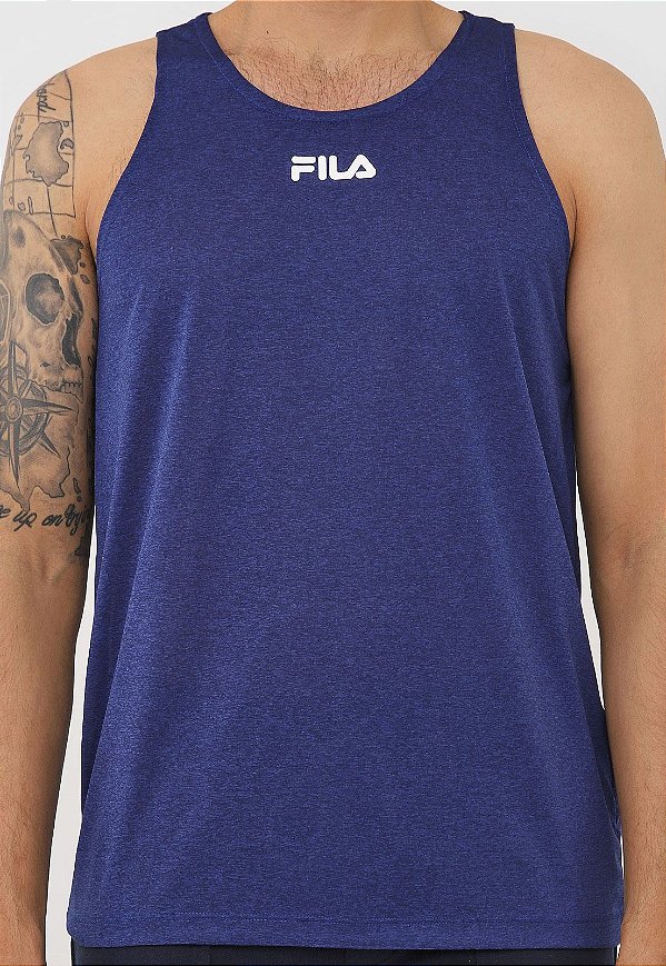 camiseta regata fila masculina