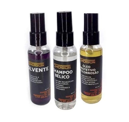 CHEMICAL KIT SHOTGUN PARA LIMPEZA DE ARMAS