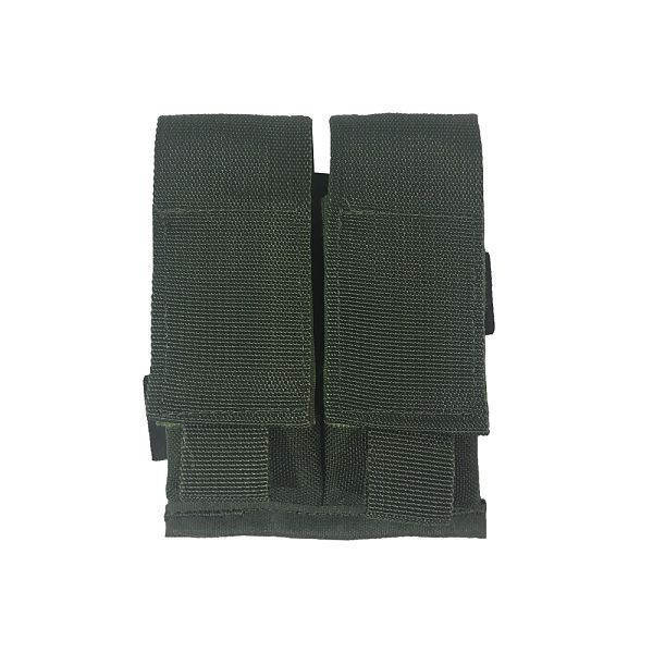 PORTA CARREGADOR PARA PISTOLA DUPLO WTC MODULAR - VERDE OLIVA