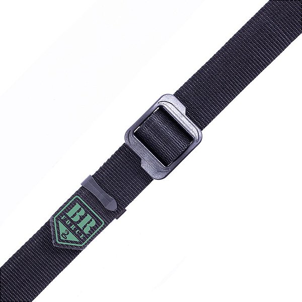 CINTO BRFORCE CORAL PRETO/VERDE