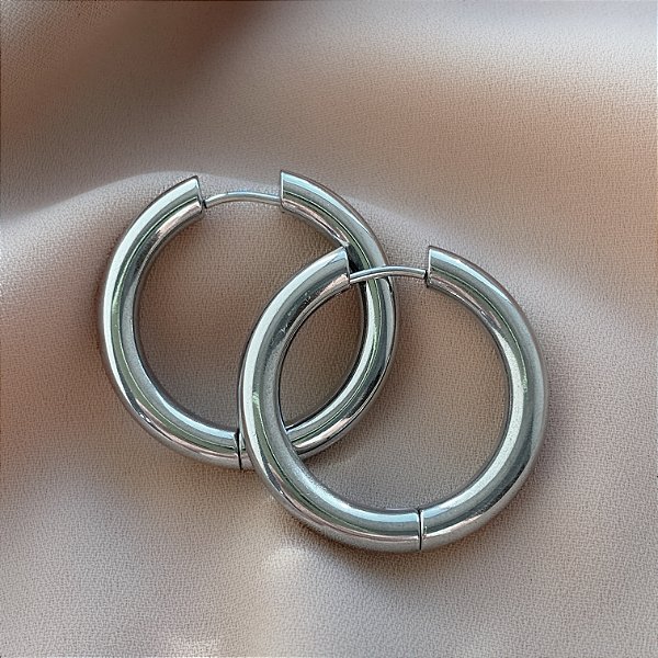 BRINCO ARGOLA BOLEADA FECHADA G AÇO 316L⭐️