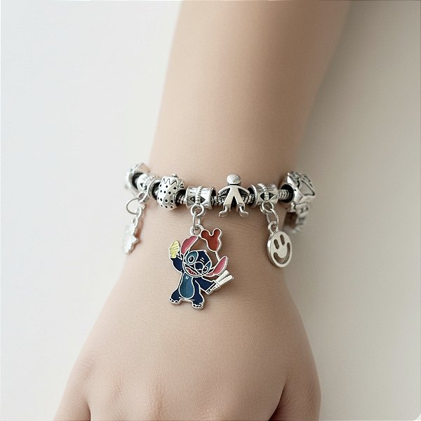 PULSEIRA BERLOQUES VARIADOS INFANTIL STITCH BIJU