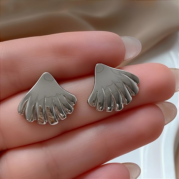 BRINCO CONCHA P AÇO 316L⭐️