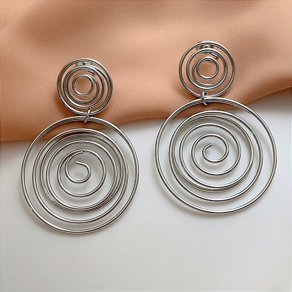 BRINCO ESPIRAL DUPLO AÇO 316L⭐️