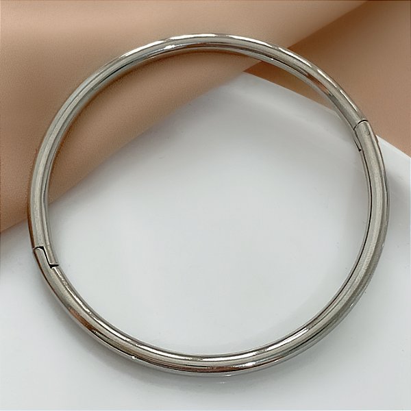 PULSEIRA/BRACELETE FIO LISO BOLEADO AÇO 316L⭐️