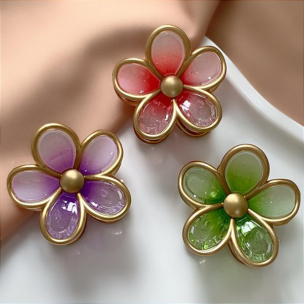 PRESILHA FLOR DELICADA G3 BIJU