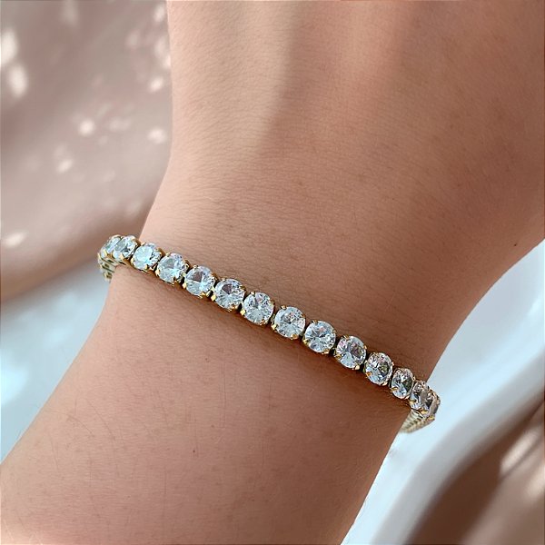 PULSEIRA RIVIERA DOURADO AÇO 316L⭐️