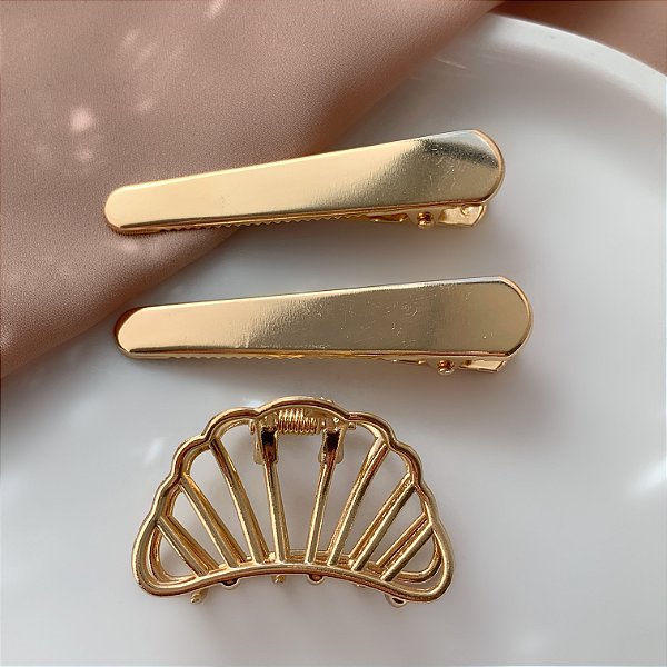 PRESILHA KIT CONCHA BIJU