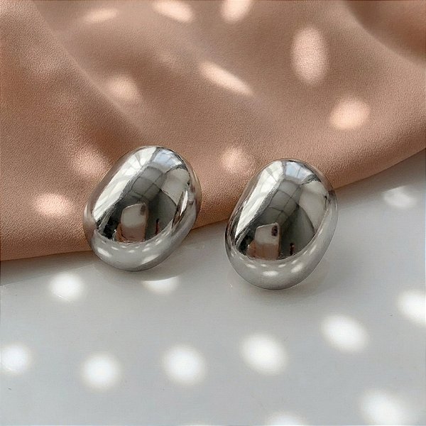 BRINCO OVAL BOLEADO P AÇO 316L⭐️