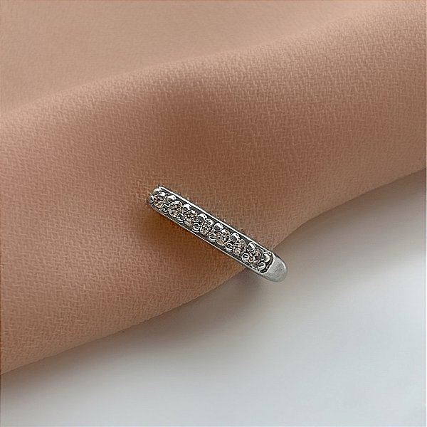 PIERCING FAKE FILEIRA MINI ZIRCÔNIAS AÇO 316L⭐️