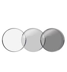 Liberty Orgânica Transitions Gen8 cinza +Blue UV