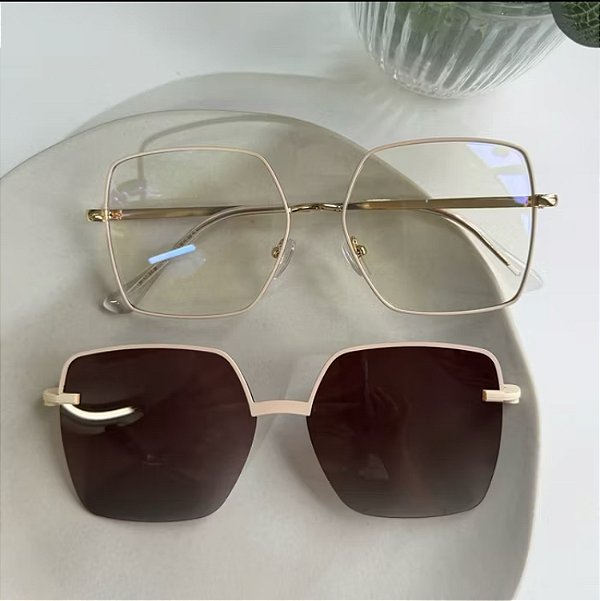 Mônaco Clip on |Bege