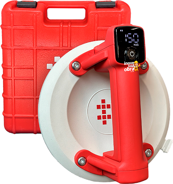 VENTOSA COM BOMBA À VÁCUO AUTOMÁTICA DIGITAL 150KG