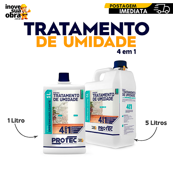 Tratamento de Umidade 4 em 1