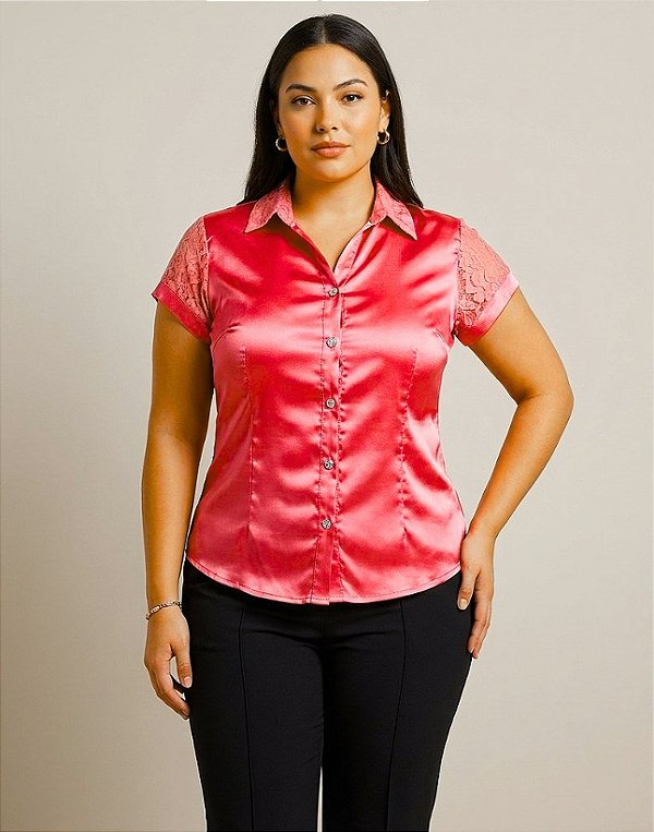 Camisa de Cetim - Ref 50.86