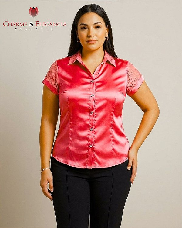 Camisa de Cetim - Ref 50.86