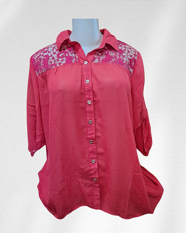 Camisa de chiffon - Ref 54.35