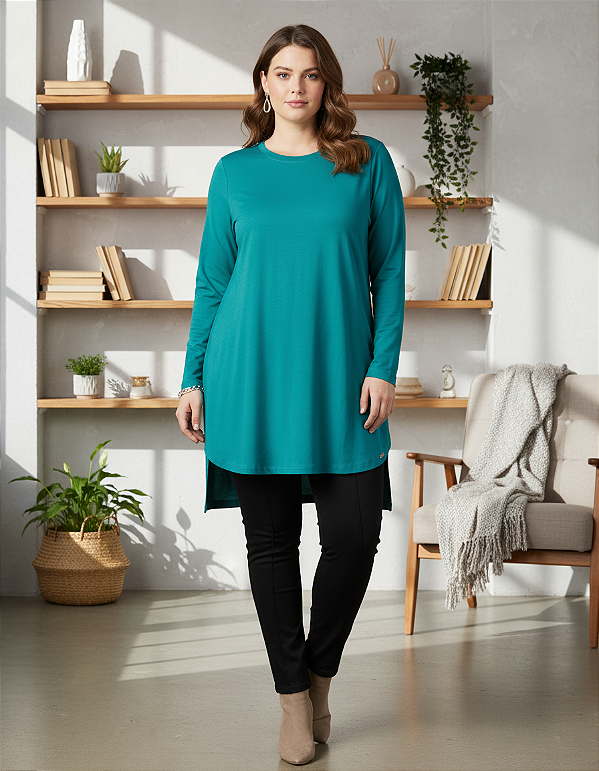 Blusa Alongada - Ref 73.40