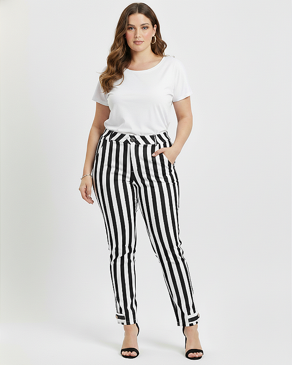 Calça Listrada - Ref 51.47