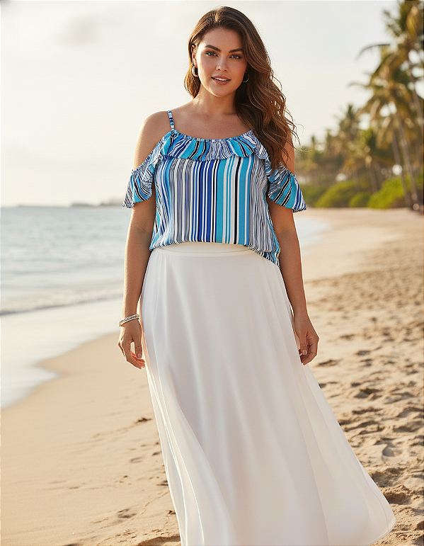 Blusa Listrada - Ref 62.44