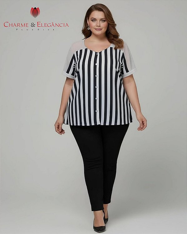 Camisa Listrada - Ref 00.04