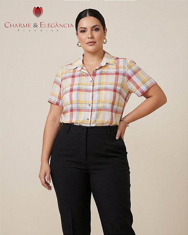 Camisa Xadrez - Ref 54.22