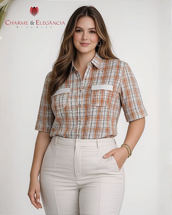 Camisa Xadrez- Ref 52.20