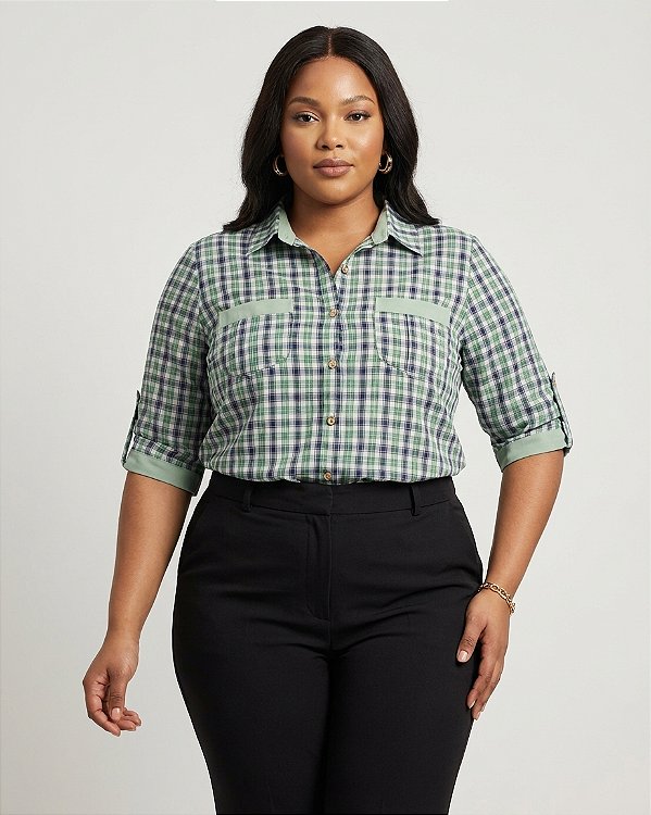 Camisa Xadrez- Ref 52.20